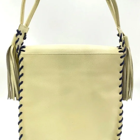 Yves Saint Laurent Cream leather Crossbody Bag - Picture 6 of 16